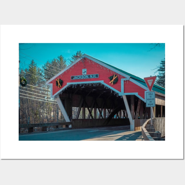 East End of Honeymoon Bride Jackson New Hampshire Wall Art by Enzwell